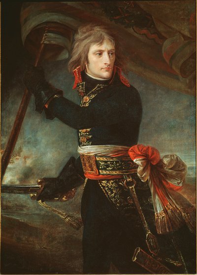 Napoleon Bonaparte bij de brug van Arcole (17 november) door Antoine Jean Gros