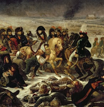 Napoleon op het Slagveld van Eylau, 9 februari 1807, 1808 (detail) door Antoine Jean Gros