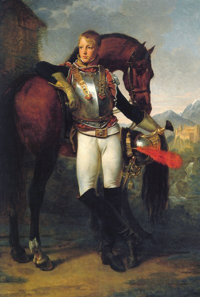 Portret van tweede luitenant Charles Legrand door Antoine Jean Gros