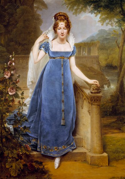 Portret van Henriette Scherrer, Gravin Legrand (1795-1848) door Antoine Jean Gros