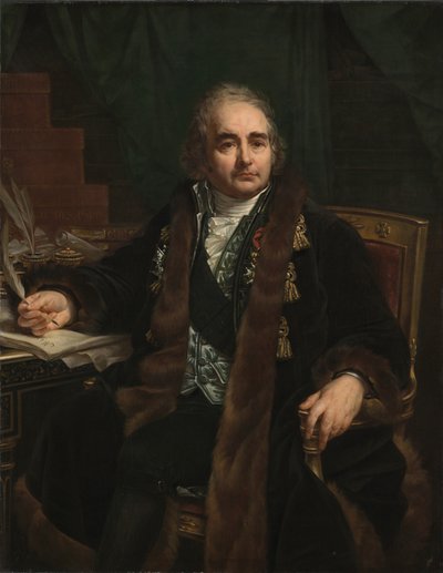 Portret van Graaf Jean-Antoine Chaptal, 1824 door Antoine Jean Gros
