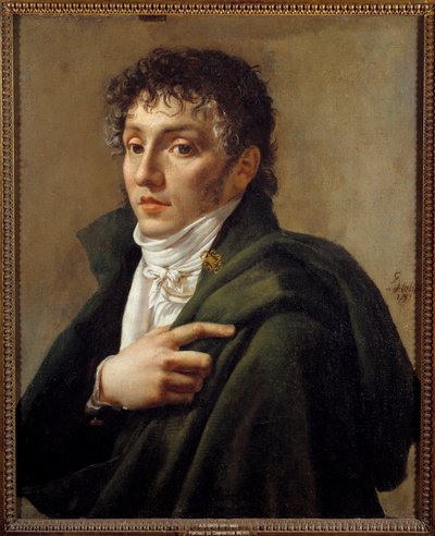 Portret van de componist Etienne Méhul (1763-1817) Schilderij door Antoine Jean Gros (1771-1835) 1799 Parijs, Musée Carnavalet door Antoine Jean Gros