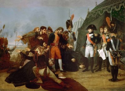 De capitulatie van Madrid, 4 december 1808 door Antoine Jean Gros