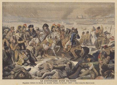Napoleon op het slagveld van Eylau (8 februari 1807) door Antoine Jean after Gros