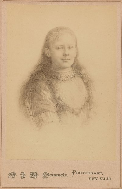 H.M. Koningin Wilhelmina door Antoine Johan Marinus Steinmetz