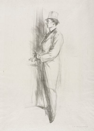Sir Max Beerbohm door Antoine Louis Barye