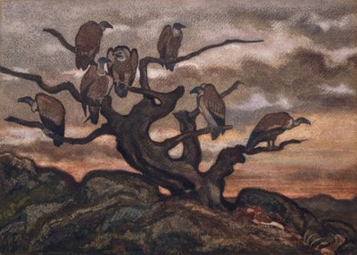 Gieren op een boom, 1810-75 door Antoine Louis Barye