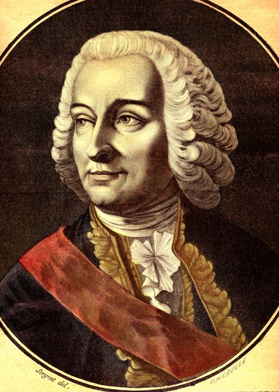 Joseph François, markies de DUPLEIX door Antoine Louis Francois (after) Sergent Marceau
