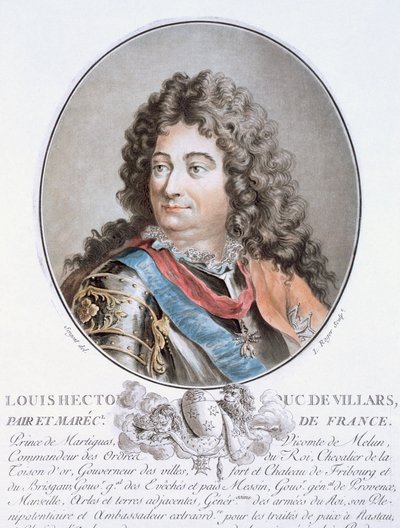 Claude Louis Hector de Villars, uit 