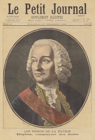 Joseph Francois Dupleix, gouverneur-generaal van Frans-Indië door Antoine Louis Francois after Sergent Marceau