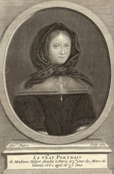 Frans: Portret van Marie Helyot door Antoine Masson
