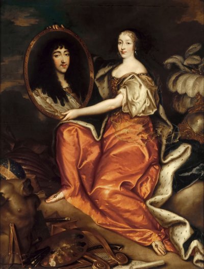Henrietta van Engeland, Hertogin van Orléans 1644-1670 door Antoine Mathieu