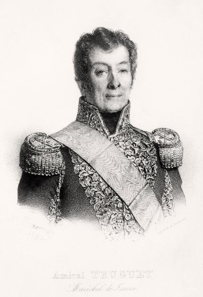 Portret van admiraal Laurent Truguet door Antoine Maurin