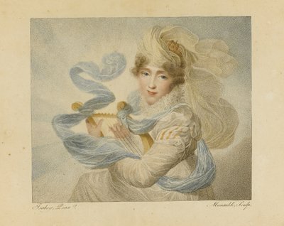 Hortense de Beauharnais door Antoine Maxime Monsaldi