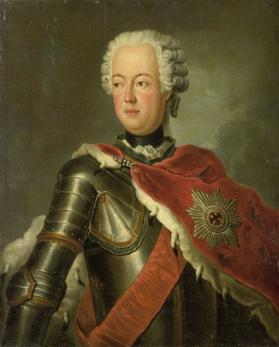 Portret van August Wilhelm (1722-1758) door Antoine Pesne (copy after)