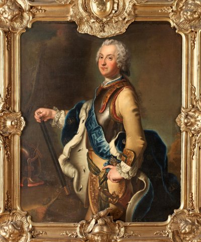 Portret van Adolf Frederik, kroonprins van Zweden door Antoine Pesne