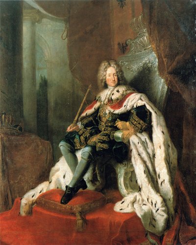 Portret van Frederik I van Pruisen (1657-1713) door Antoine Pesne