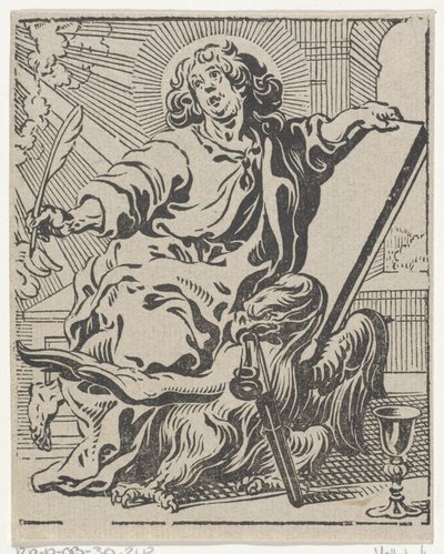 Johannes de evangelist door Antoine Sallaert