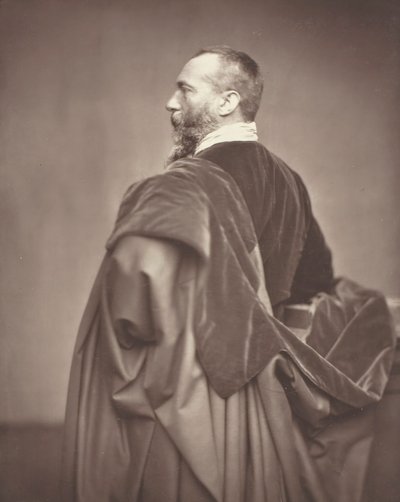 Jean-Baptiste Alphonse Karr Franse criticus, journalist en romanschrijver door Antoine Samuel Adam Salomon