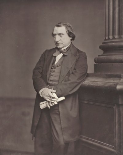 Renan, c. 1876 door Antoine Samuel Adam Salomon
