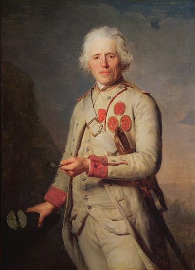 Jean Theurel (1699-1807) door Antoine Vestier