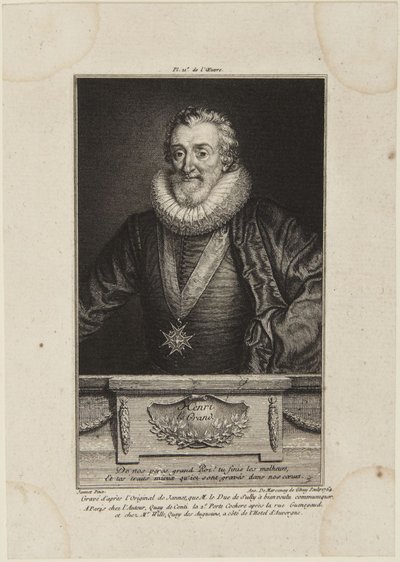 „Hendrik de Grote“ naar J(?)annet door Antoine de Marcenay de Ghuy