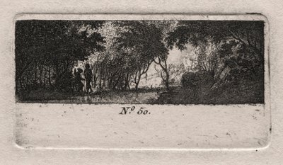 Uitzicht op een Bos door Antoine de Marcenay de Ghuy