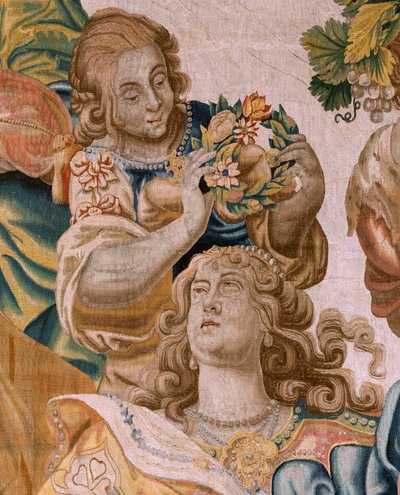 Bacchus neemt Ariadne als zijn vrouw door Antoine or Anthonis Sallaert