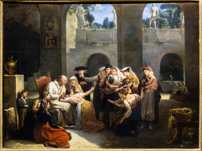 Het spel met de hete hand door Antoinette Cécile Hortense Haudebourt Lescot