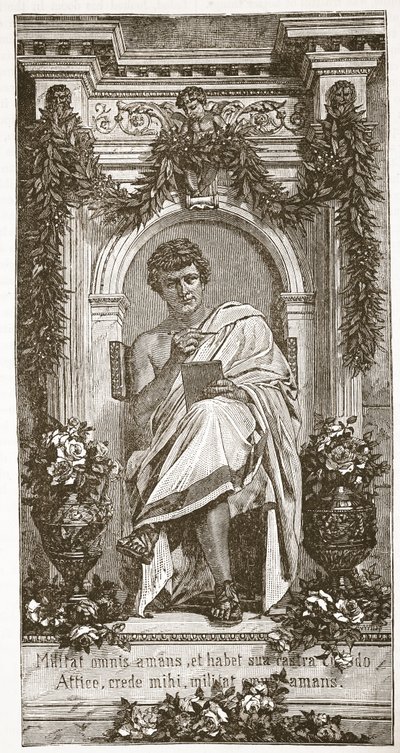 Ovidius door Anton Alexander von Werner