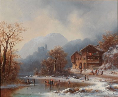 Winterplezier door Anton Doll