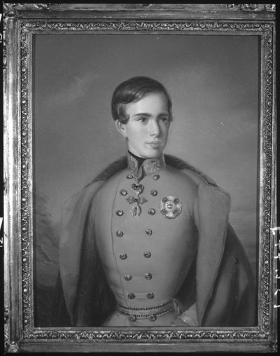 Keizer van Oostenrijk Franz Joseph I door Anton Einsle