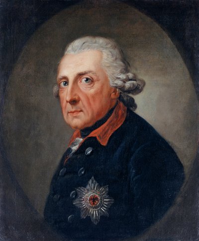 Friedrich de Grote door Anton Graff