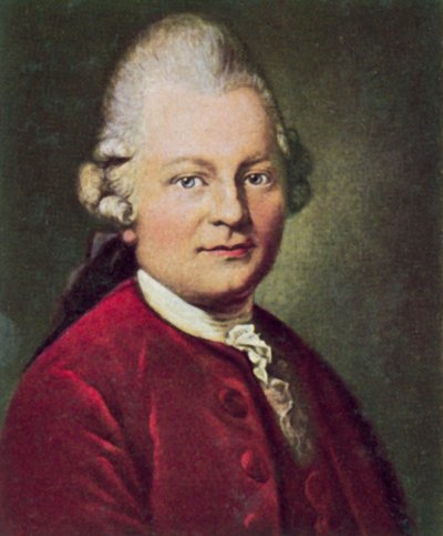 Gotthold Ephraim Lessing, Duitse dramaturg en filosoof door Anton Graff