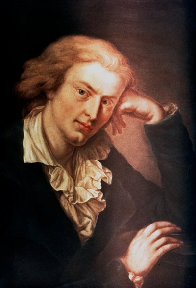 Johann Christoph Friedrich Von Schiller, Duitse dichter, dramaturg en historicus door Anton Graff