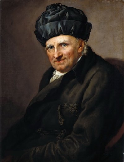 Portret van Johann Joachim Spalding 1714-1804 door Anton Graff