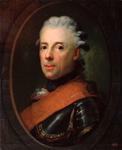 Portret van Prins Hendrik van Pruisen, 18e eeuw door Anton Graff