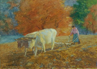 Herfst door Anton Hans Karlinsky