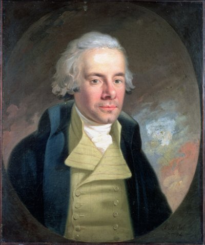 Portret van William Wilberforce (1759-1833) door Anton Hickel