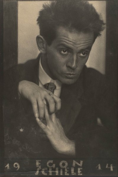 Egon Schiele, 1914 door Anton Josef Trcka