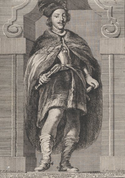 Portret van kardinaal Infante Ferdinand van Oostenrijk, 1728 door Anton Joseph von Prenner