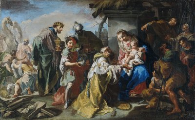 Aanbidding van de Wijzen door Anton Kern
