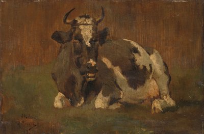 Liggende koe door Anton Mauve
