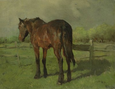 Paard door Anton Mauve