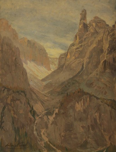 Sloveens: Val di Mesdi door Anton Nowak