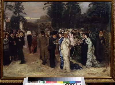 Publieke festiviteiten in Sokolniki door Anton Pavlovich Chekhov