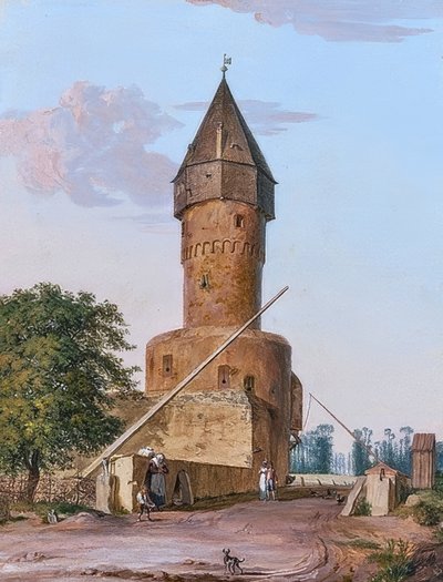 De Bockenheimer Warte in Frankfurt am Main door Anton Radl