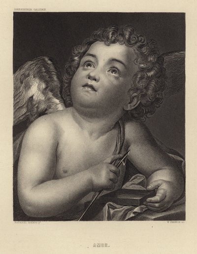 Amor door Anton Raphael Mengs