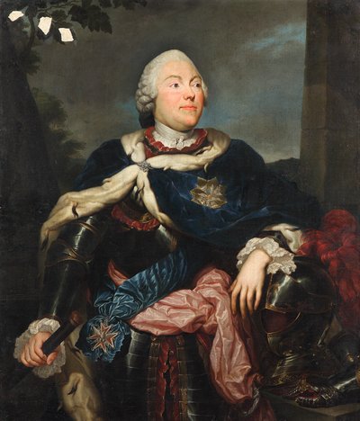 Keurprins Frederik Christiaan van Saksen (1722-1763) door Anton Raphael Mengs
