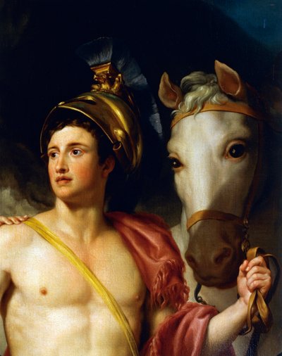 Perseus en Andromeda (detail) door Anton Raphael Mengs
